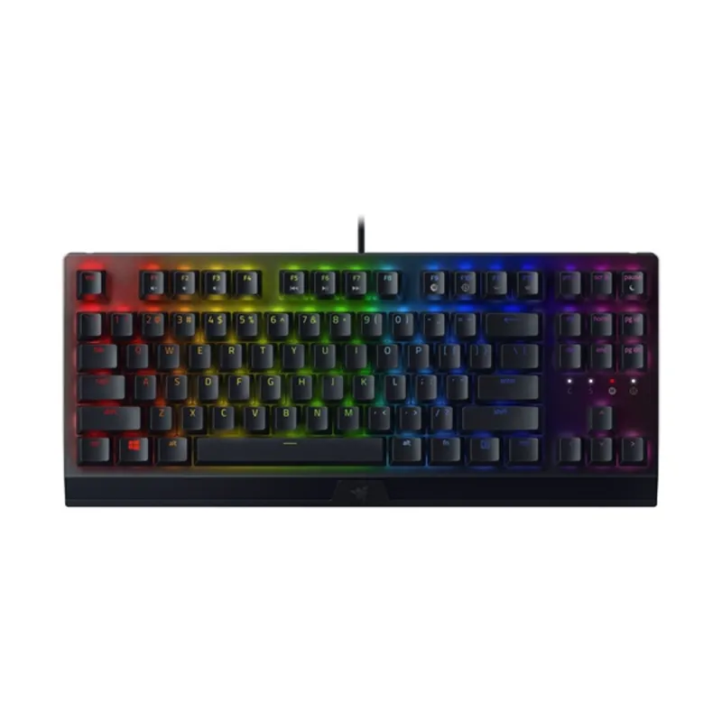 Razer BlackWidow V3 TKL UK fekete (green switch) gamer billentyűzet Razer BlackWidow V3 TKL UK fekete (green switch) gamer billentyűzet