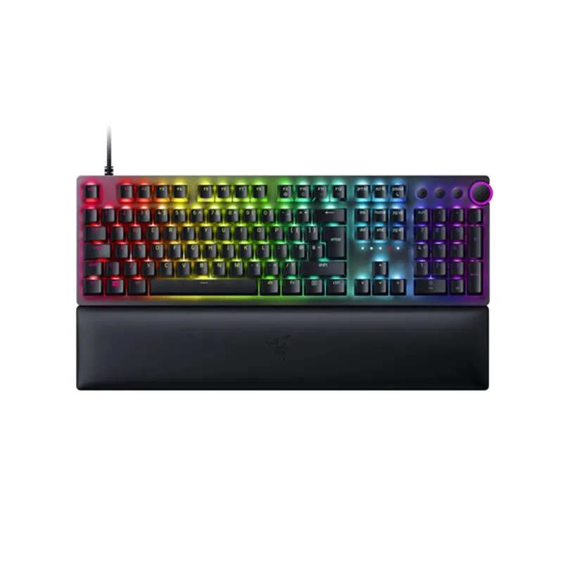 Razer Huntsman V2 UK fekete (red switch) gamer billentyűzet Razer Huntsman V2 UK fekete (red switch) gamer billentyűzet