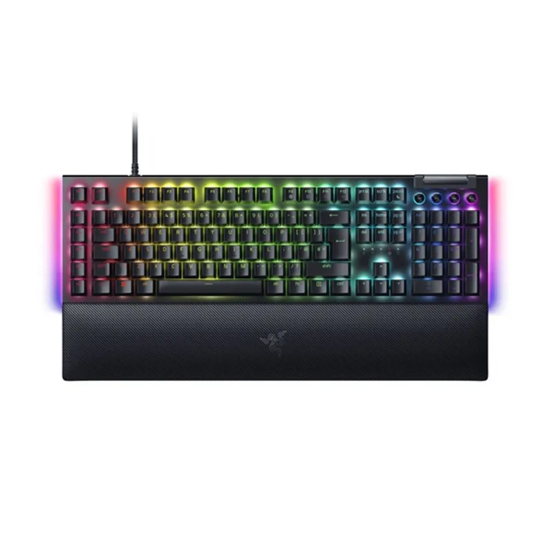 Razer BlackWidow V4 UK fekete (green switch) gamer billentyűzet Razer BlackWidow V4 UK fekete (green switch) gamer billentyűzet