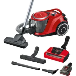 Bosch Serie6 ProAnimal porzsák nélküli porszívó piros