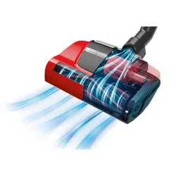 Bosch Serie6 ProAnimal porzsák nélküli porszívó piros