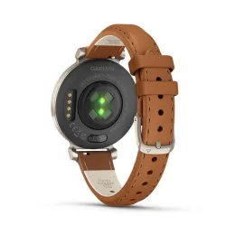 Garmin Lily 2 Classic okosóra krémarany, világosbarnatok és bőrszíj (010-02839-02)