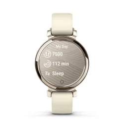 Garmin Lily 2 okosóra krémarany, kókusz tok és szilikon szíj (010-02839-00)