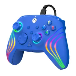 PDP Afterglow Wave Xbox Series X/S vezetékes kontroller kék (049-024-BL)
