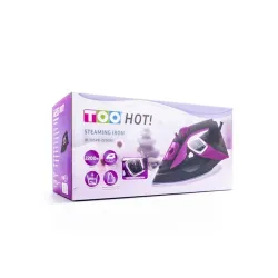TOO IR-105PB-2200W gőzölős vasaló fekete-lila