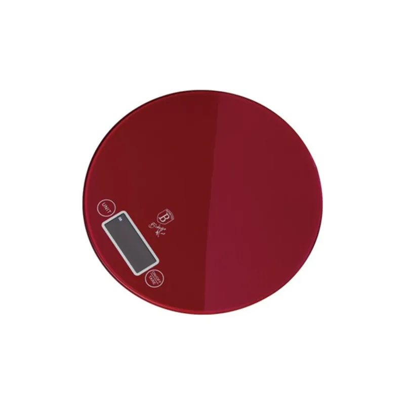 Berlinger Haus BH/9426 burgundi 5 kg kapacitású konyhai mérleg Berlinger Haus BH/9426 burgundi 5 kg kapacitású konyhai mérleg
