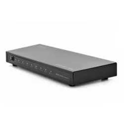 DIGITUS HDMI splitter 8-port 1080p 3D HDMI High Speed 2.25 Ghz/225 MHz metal housing black