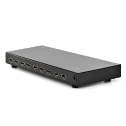 DIGITUS HDMI splitter 8-port 1080p 3D HDMI High Speed 2.25 Ghz/225 MHz metal housing black