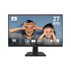 MSI 27" PRO MP275Q QHD IPS 100Hz HDMI/DP fekete Business monitor