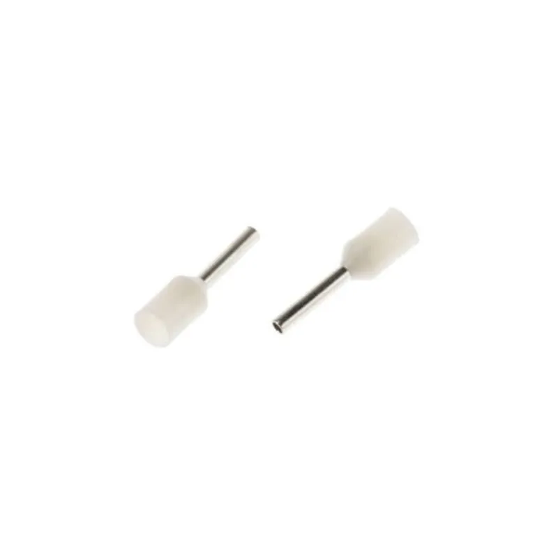 Tracon E060 0.75 mm2 100 db Szigetelt fehér érvéghüvely Tracon E060 0.75 mm2 100 db Szigetelt fehér érvéghüvely