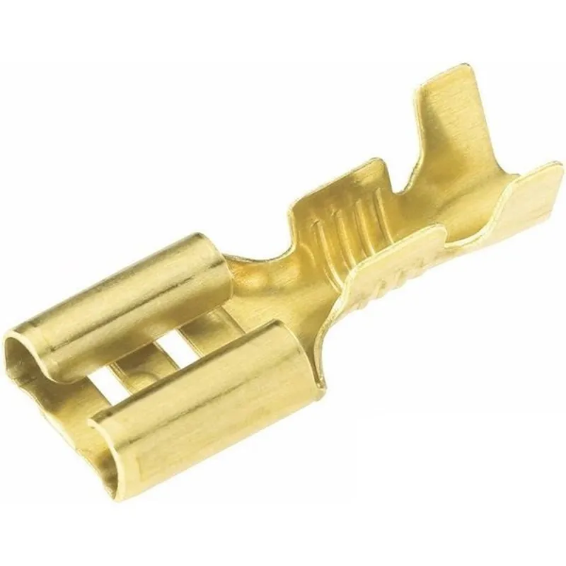 Tracon CSH6 0.8 mm 100 db Szigeteletlen csúszó saruhüvely Tracon CSH6 0.8 mm 100 db Szigeteletlen csúszó saruhüvely