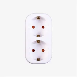 TOO ADW-200 2 aljzat fehér fali hálózati adapter