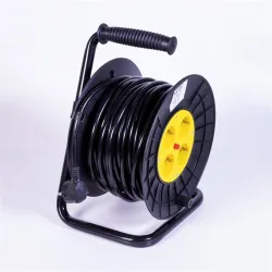 TOO CRB-4400 4 aljzat 40 méter 3x1.5mm2 fekete kábeldob