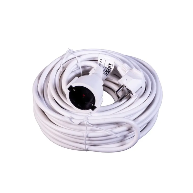 TOO CEW-1200 20 méter 3x1.5mm2 fehér hosszabbító TOO CEW-1200 20 méter 3x1.5mm2 fehér hosszabbító