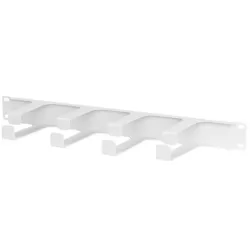 Stalflex rack szekrény kábelrendező 1U 19" 119mm szürke (CO19-1U-4K-G)