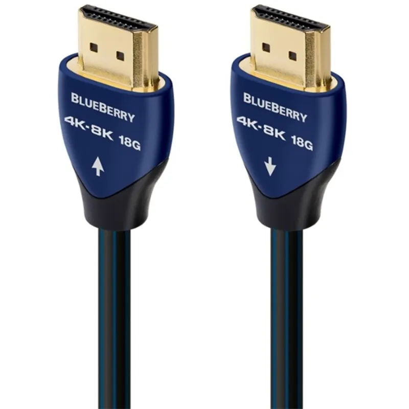 AudioQuest HDM18BLUE200 HDMI 2.1 - HDMI 2.1 M/M video kábel 2m AudioQuest HDM18BLUE200 HDMI 2.1 - HDMI 2.1 M/M video kábel 2m