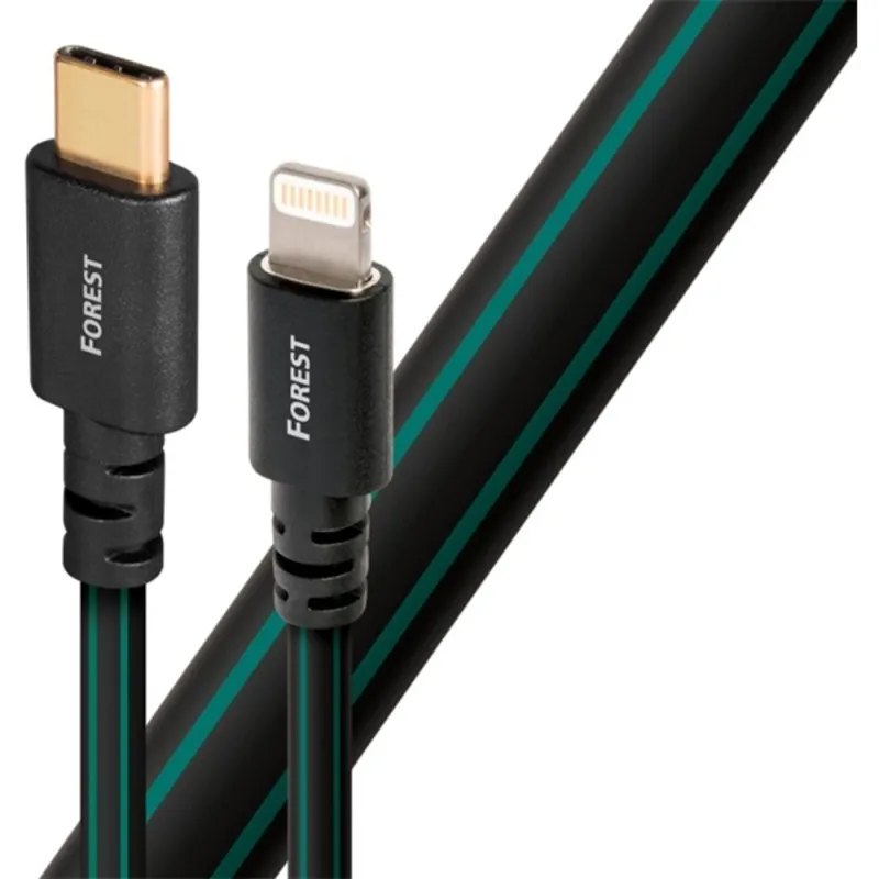 AudioQuest Forest LTNUSBCFOR01.5 1,5m USB 2.0 Type-C - Lightning kábel AudioQuest Forest LTNUSBCFOR01.5 1,5m USB 2.0 Type-C - Lightning kábel