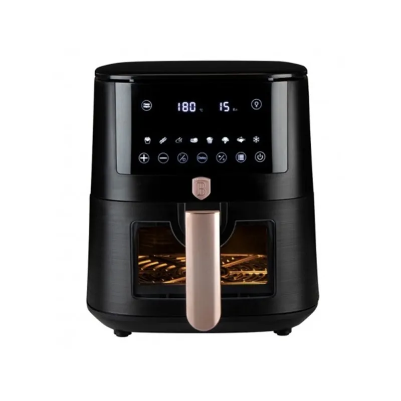 Berlinger Haus BH/9604 fekete- rose gold 8 L forrólevegős sütő Berlinger Haus BH/9604 fekete- rose gold 8 L forrólevegős sütő