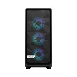 Fractal Design Meshify 2 Compact RGB TG Light tint táp nélküli ablakos ház fekete (FD-C-MES2C-06)