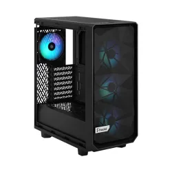Fractal Design Meshify 2 Compact RGB TG Light tint táp nélküli ablakos ház fekete (FD-C-MES2C-06)
