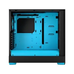 Fractal Design Pop Air táp nélküli ablakos ház RGB Cyan Core - fekete-kék (FD-C-POR1A-02)