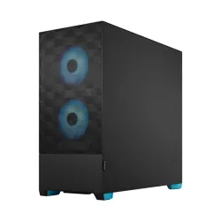 Fractal Design Pop Air táp nélküli ablakos ház RGB Cyan Core - fekete-kék (FD-C-POR1A-02)