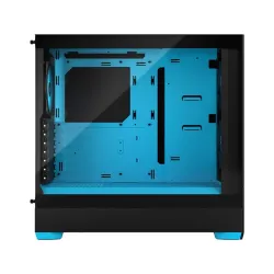 Fractal Design Pop Air táp nélküli ablakos ház RGB Cyan Core - fekete-kék (FD-C-POR1A-02)