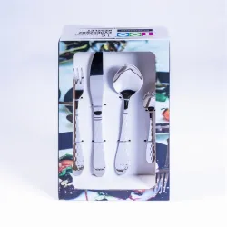TOO KT-479 S Honey Silver 16 db-os ezüst evőeszköz készlet