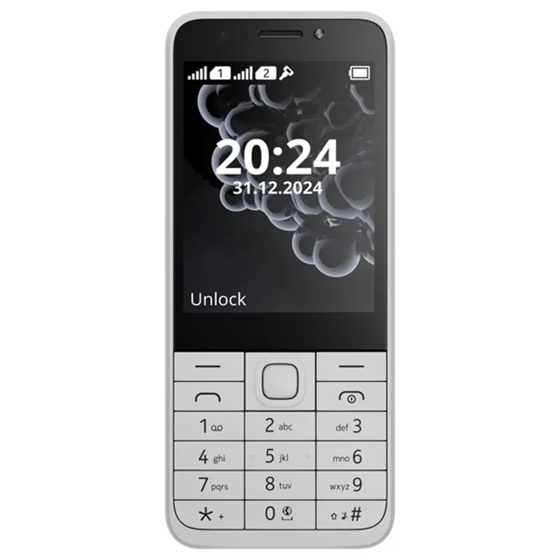 Nokia 230 (2024) 2,8" DualSIM fehér mobiltelefon Nokia 230 (2024) 2,8" DualSIM fehér mobiltelefon