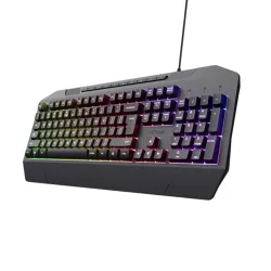 Trust GXT 836 Evocx USB magyar gaming membrán billentyűzet fekete