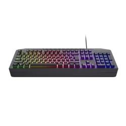 Trust GXT 836 Evocx USB magyar gaming membrán billentyűzet fekete