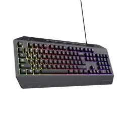 Trust GXT 836 Evocx USB magyar gaming membrán billentyűzet fekete