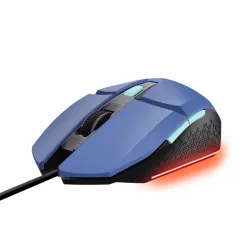 Trust GXT 109 Felox optikai gaming egér kék-fekete