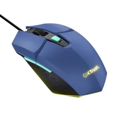 Trust GXT 109 Felox optikai gaming egér kék-fekete
