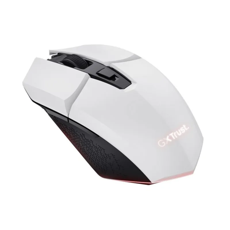 Trust 25069 GXT110W Felox vezeték nélküli fehér gamer egér Trust 25069 GXT110W Felox vezeték nélküli fehér gamer egér