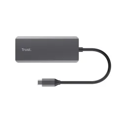 Trust Dalyx 6-in-1 USB-C Multi-Port Adapter Black