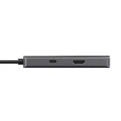 Trust Dalyx 6-in-1 USB-C Multi-Port Adapter Black