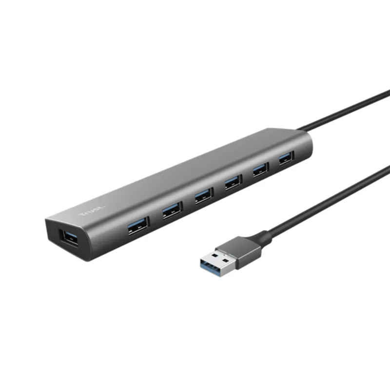 Trust 24967 Halyx 7 portos USB HUB Trust 24967 Halyx 7 portos USB HUB