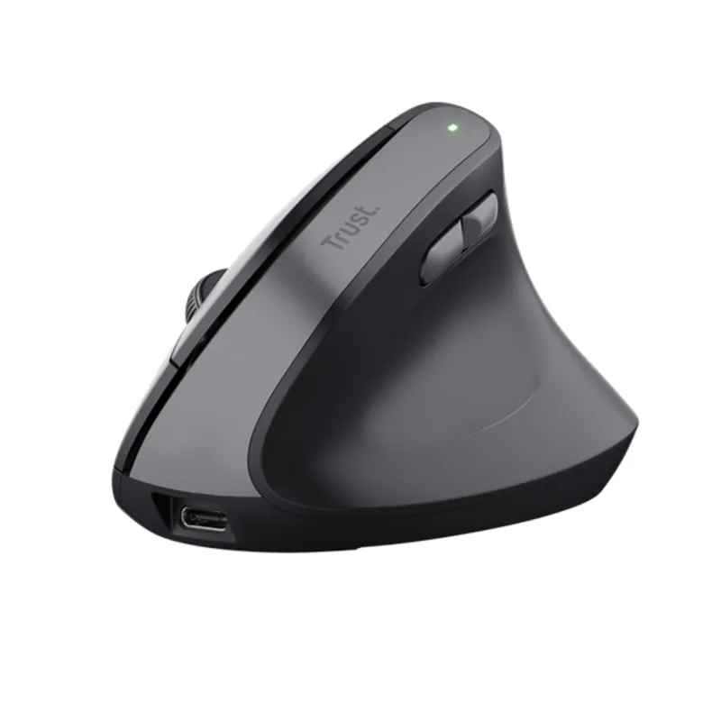 Trust 25145 Bayo II Ergonomic vezeték nélküli fekete egér Trust 25145 Bayo II Ergonomic vezeték nélküli fekete egér