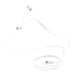 JBL T 310 C WHT vezetékes USB C mikrofonos fehér fülhallgató