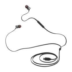JBL T 310 C BLK vezetékes USB C mikrofonos fekete fülhallgató