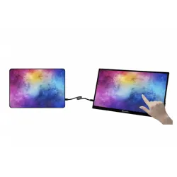 16" Verbatim PMT-15 hordozható érintőképernyős LCD monitor (49592)