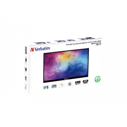 16" Verbatim PMT-15 hordozható érintőképernyős LCD monitor (49592)
