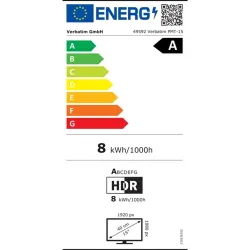16" Verbatim PMT-15 hordozható érintőképernyős LCD monitor (49592)