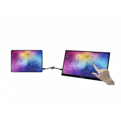 14" Verbatim PMT-14 hordozható érintőképernyős LCD monitor (49591)