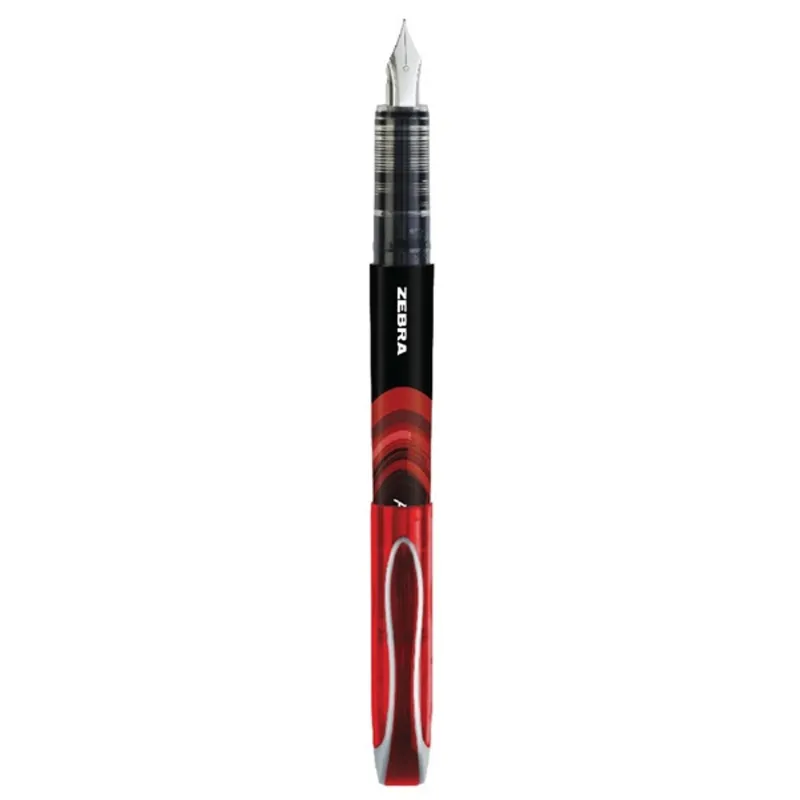 Zebra Fuente 0,6mm piros eldobható töltőtoll Zebra Fuente 0,6mm piros eldobható töltőtoll