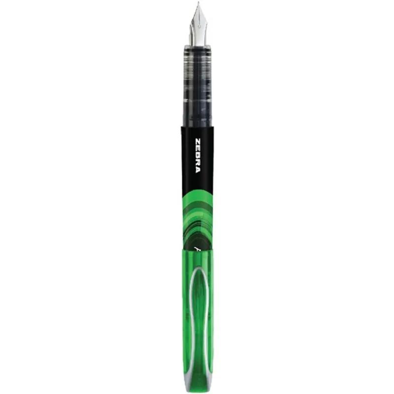 Zebra Fuente 0,6mm zöld eldobható töltőtoll Zebra Fuente 0,6mm zöld eldobható töltőtoll