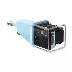 Baseus GaN5 Mini USB-C hálózati töltő 20W kék (CCGN050103)