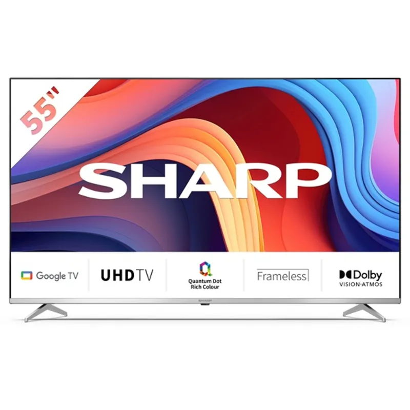 Sharp 55" 55GP6260ES 4K UHD Google Smart QLED TV Sharp 55" 55GP6260ES 4K UHD Google Smart QLED TV