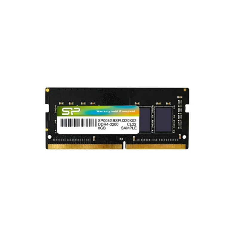 SILICON POWER 8GB memória 3200MHz DDR4 CL22 SODIMM laptop/notebook SILICON POWER 8GB memória 3200MHz DDR4 CL22 SODIMM laptop/notebook